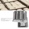 Topyond Stainless Steel Pasta Machine with 2 Blades, Manual Hand