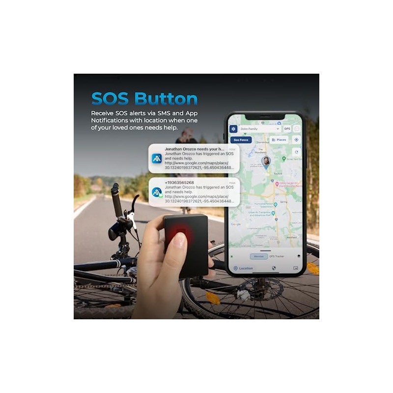 Rastreador GPS - AutoSky - Portátil, compacto y duradero para