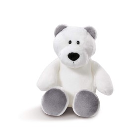 Nici 43625 Polar Bear Cuddly Toy 20 cm, White