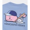 vineyard vines Boys' Baseball Player Whale Short-Sleeve Pocket Tee, Coastline