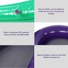 PVC Eggplant Shape Air Matress Swimming Pool Beach Inflatable Float