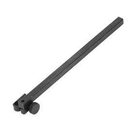9x9x200mm Industrial Tools Height Gauge Adaptor with Clamp Square Dial Gauge Extension Connecting Rod Clamp