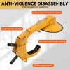 AUTOXBERT Heavy Duty Steel Wheel Clamp Disc Lock Car Caravan