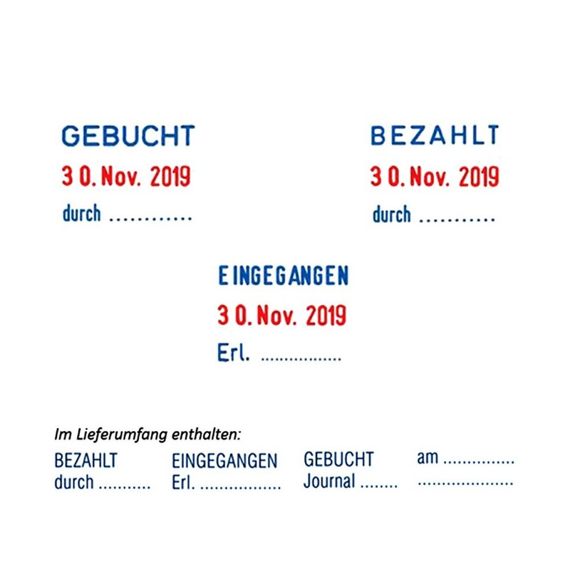 Trodat Text Plate Set for 5430/L, Replacement Lines / Letters