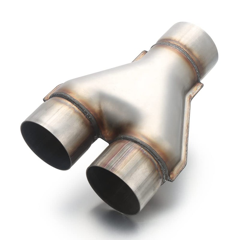 LCGP 3 Inch Inlet Y Pipe, LCGP Universal Stainless Steel