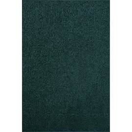 Home Queen Solid Color Custom Size Runner Area Rug Forest Green, 2' x 3', Stain Resistant, Living Room, Pet-Friendly and Stylish, Machine-Made, Wedding Occasions