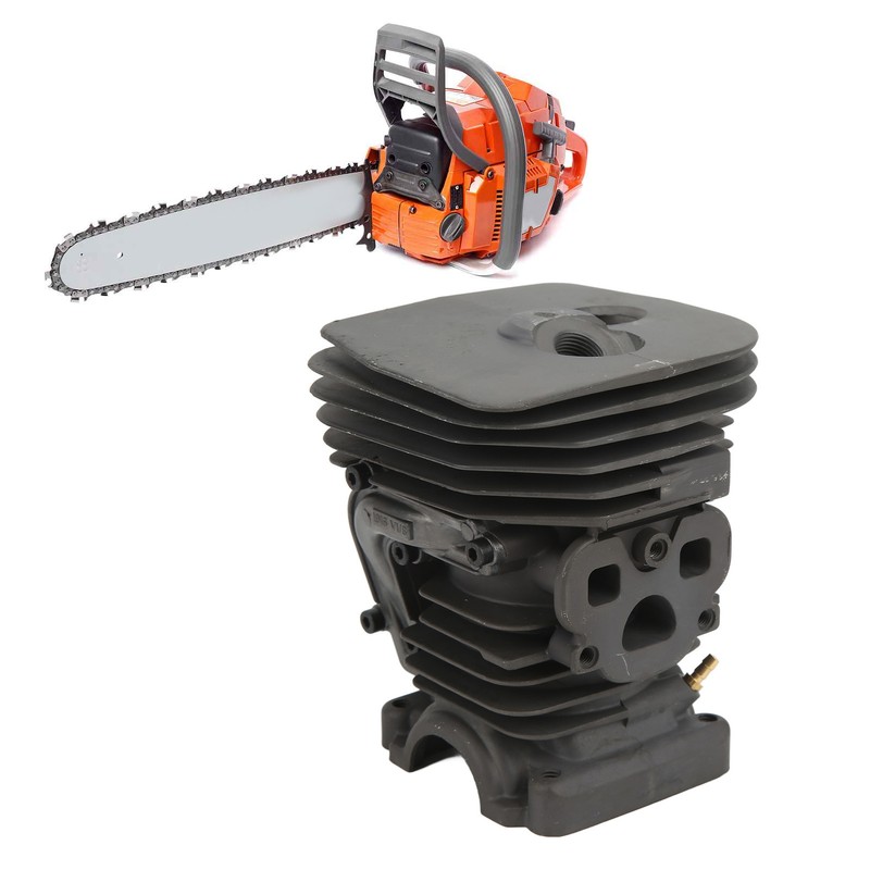 Chainsaw Cylinder Head Piston Kit 537320402 Replacement for Husqvarna 455