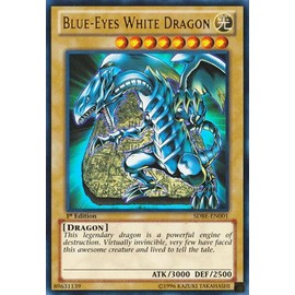 YU-GI-OH! - Blue-Eyes White Dragon (SDBE-EN001) - Structure Deck: Saga of Blue-Eyes White Dragon - 1st Edition - Ultra Rare
