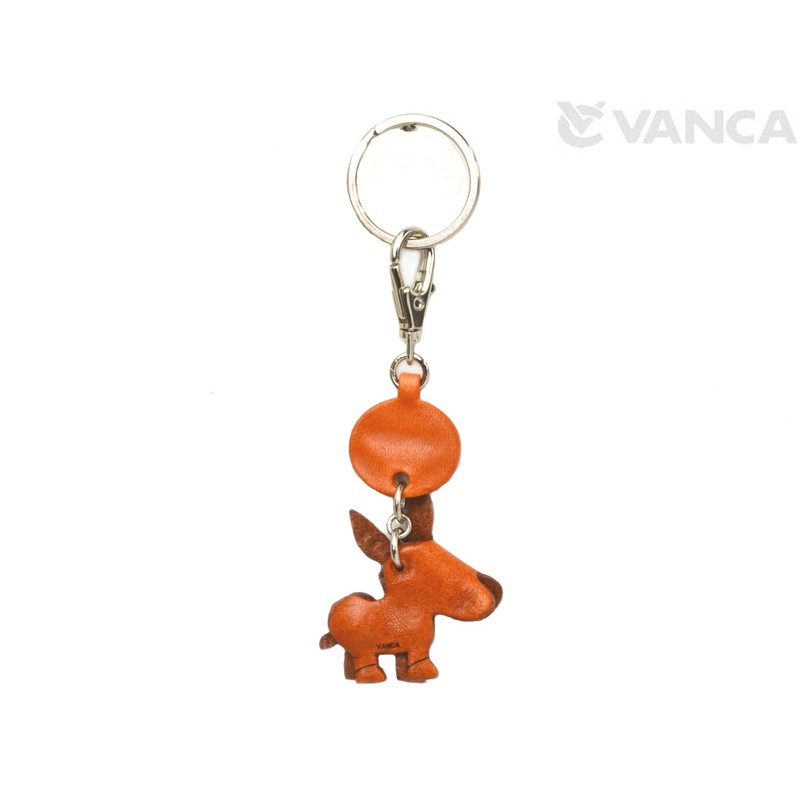 Donkey Donkey Genuine Leather Animal Key Chain Bankakraft Leather Story