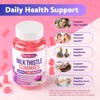 2 Pack Milk Thistle Gummies, Milk Thistle Extract for Antioxidant