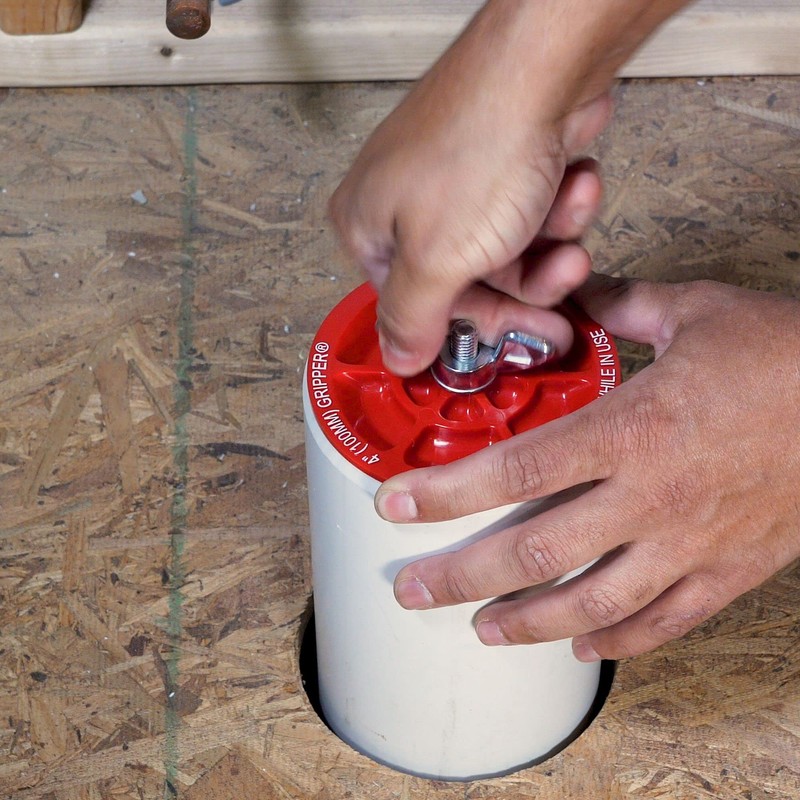 Oatey 33402 機械テストプラグ 3インチ 5 Psi バック プラスチック 110度 F