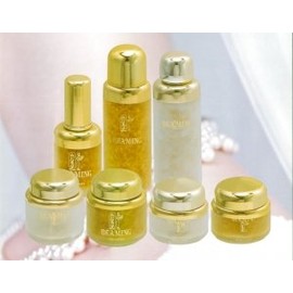 Beaming Series 100% Additive-Free Miracle of Beauty Super High Quality Pure Gold Foil Rust Free Skin Care Set Cleopatra Basic Cosmetics Cleansing Face Wash Made in Japan (Beaming Gold Washing)