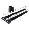 SOUTHJIELING Multi-Purpose Bike Strap Band Flashlight LED Tourch Mount Holder