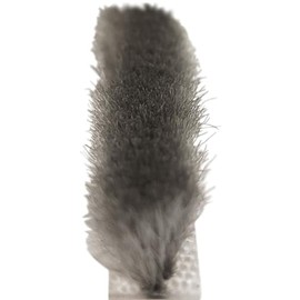 Exitex Brush Pile Grey Draught Gasket Seal 4.8mm x 6.5mm High