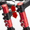 YERGOFE Bike Stem Riser - 3 Pack - Adjustable Height