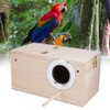 Bird Breeding House, Sturdy Durable Breeding Box Wooden Professional for