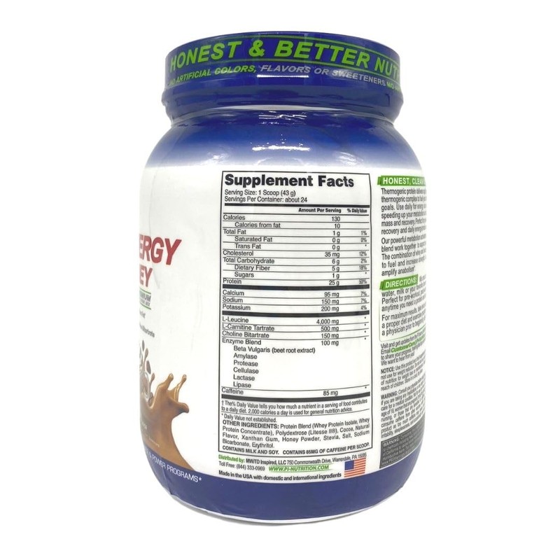 Performance Inspired Nutrition Ripped Whey Protein – 25G Protein –