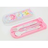 o-esuke- Cutlery Pink approx. 7.7 X 18.7 X/Tall 1.8 cm