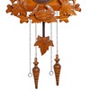 Kendal Large Handcrafted Wood Cuckoo Clock MX015-1