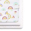 Snuz 3 Piece Crib Bedding Set – Rainbow, 3 Count
