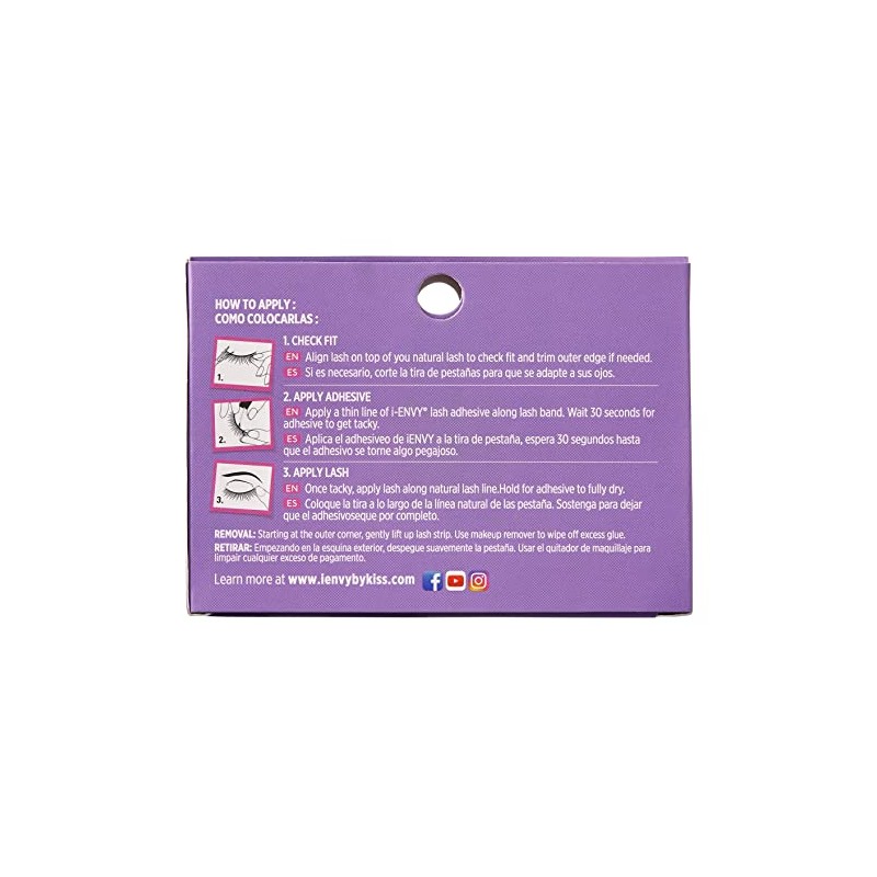 Kiss I Envy So Wispy 03 Lashes, Black