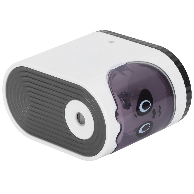 Electric Pencil Sharpener Classroom Cartoon Stationery Auto Stop for Kids