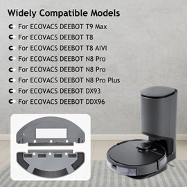 DianSung Wipes Plate Holder Holder for Ecovacs Deebot T9 Max/T8/T8AIVI/N8 Pro/N8 Pro/N8 Pro Plus/DX93/DDX96 Wiping Cloth Rack Wipe Cloth Holder Cleaning Tool