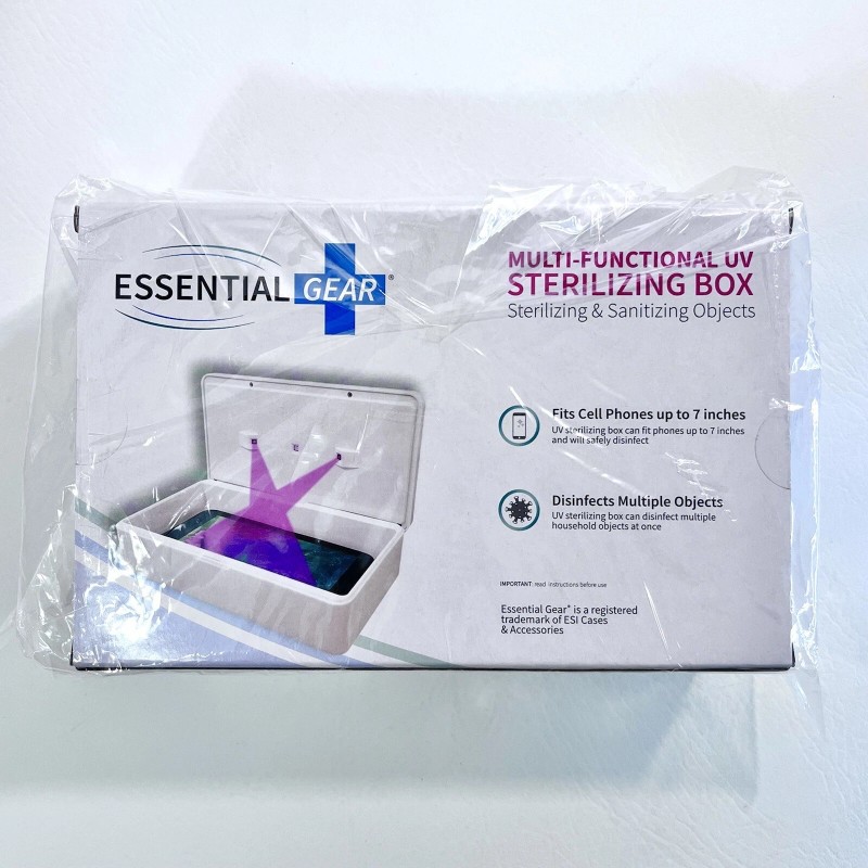 Essential Phone UV Sterilizing & Sanitizing Box White