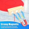 4 Pcs Silicone Hockey Shooting Targets with Durable Magnetic, Lacrosse