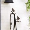 DII Cast Iron Collection Decorative Wall Hook Set, Dragonfly, 2