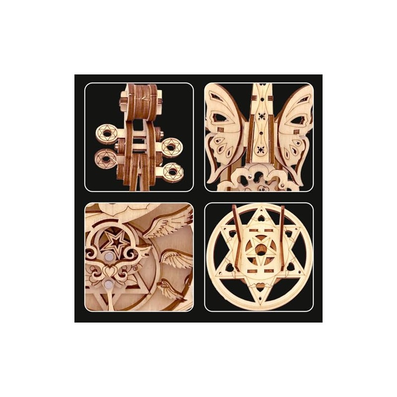 Rompecabezas 3D Kits de modelo de madera para adultos -