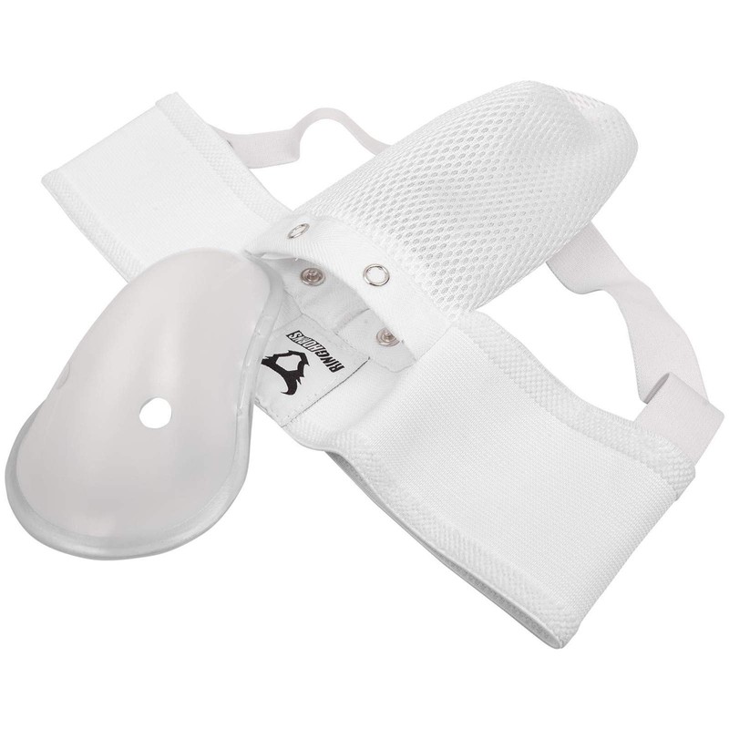Ringhorns, Charger Men's Groin Guard with Bracket - White, Small