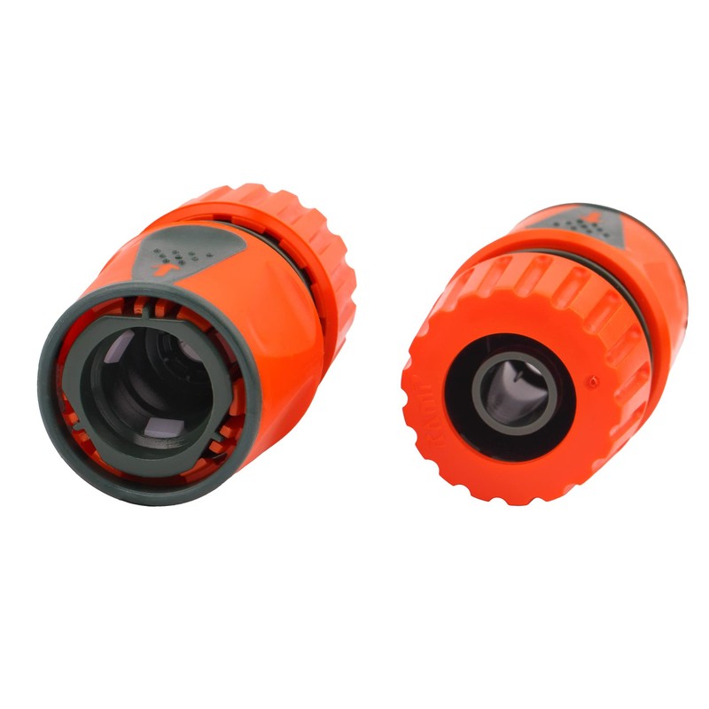 MIVOS 2 x Garden Hose Quick Connector - Hose Coupling