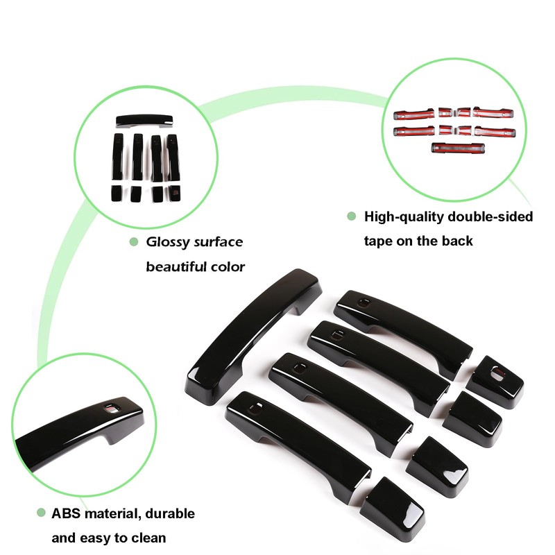 PIUGILH Car Exterior Door Handles Cover Compatible with Land Rover