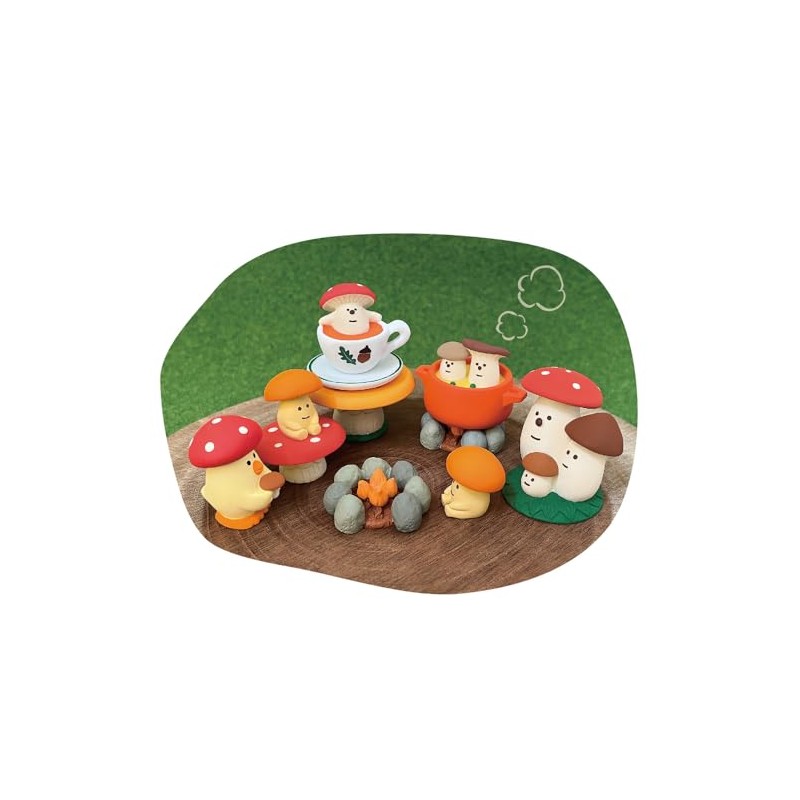 Decore Corporation Concombre Mushroom Stool, Size (W x D x