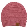 C.C Trendy Warm Chunky Soft Stretch Cable Knit Beanie Skully,
