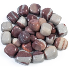 BEZAVO Narmada Healing Crystals Stones Set Tumbled Stones and Crystals Bulk for Healing, Reiki, Meditation, Witchcraft Crystals Gemstone for Jewelry Making and Spiritual Home Decor 20-25 mm, 1LB