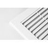Awenta 6" x 10" Inch Rectangular Plastic White Ventilation Grille