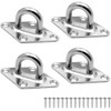 ZOYUBS Pad Eye Plate, Diamond Pad Eye Plate, Diamond Eye