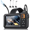 Endoscope Camera with Light, Inspection Borescope Camera, Endoscopio con Pantalla