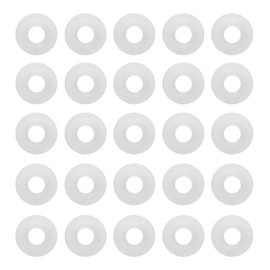 25Pcs Silicone Rubber Gaskets Washer, Reusable Beer Seals Gasket for Swing Flip Top Bottle, Leak-proof Beer Soda Bottle Sealing Cap Gasket Home Brew