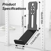 Universal Kettlebell Holder for Power Rack, Adjustable Slot Design Fits