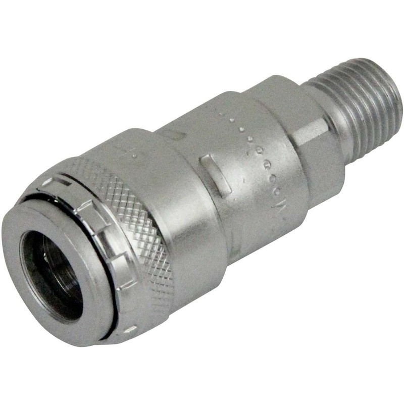 SK11 High Coupler Rc (PT) 1/4 Female Thread, One Touch