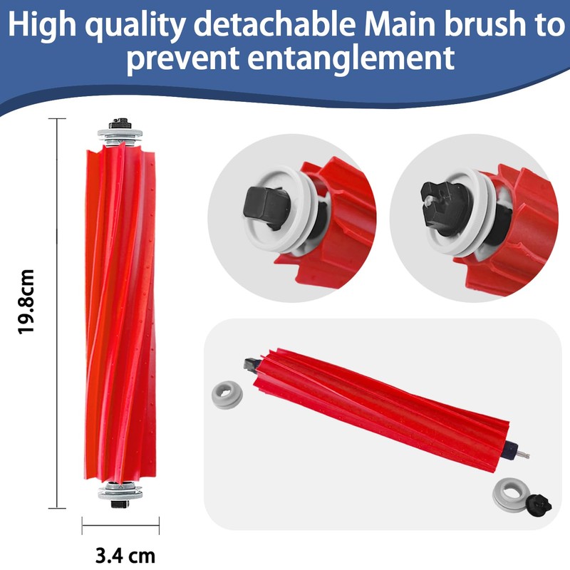 XVXUOU Replacement Accessories kit Compatible with Roborock QV 35A /