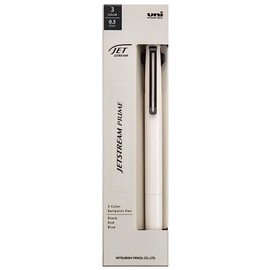 Mitsubishi Pencil 3 Color Ballpoint Pen Jetstream Prime 0.5mm (Beige SXE3350005-45)