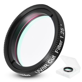 Astromania 1.25" IR/UV Blocking Filter - Keeps Your Planetary Images Sharp