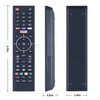 PZL Replacement Remote Control fit for Westinghouse LED 4K UHD