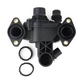 Bisenya Thermostat & Housing Compatible with C5 C6 407 607 3.0HDI 1338E7 1336Y3 1336.Y3 1338.E7