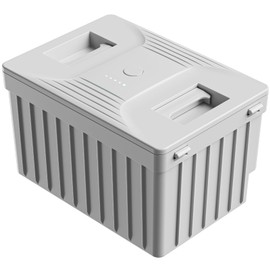 Marsail RM-MSCAF39TA-BA Fridge Battery Powered Car Refrigerator, 168 Wh, Grey