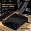 Bemece Digital Coffee Scales with Timer,0.1g/3KG High Precision Kitchen Scale